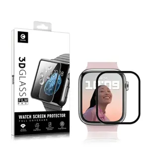 "Mocolo 3D Glass Full Glue" - Apsauginis stiklas "Apple Watch 7" 45 mm ekranui
