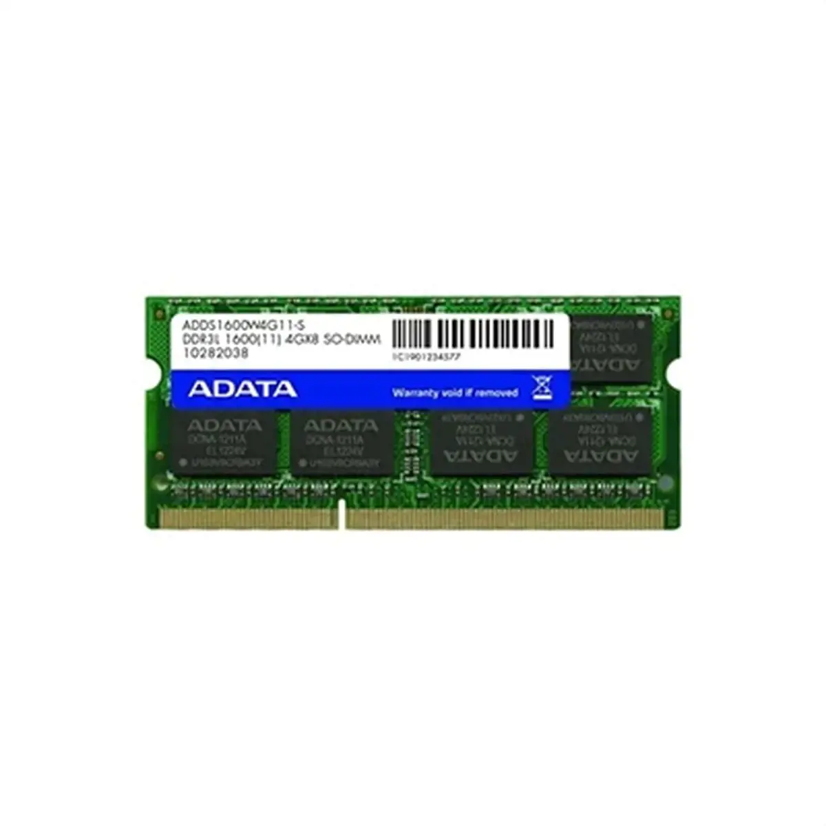 ADATA ADDS1600W4G11-S DDR3L SODIMM 4GB ADATA 1600MHz CL11 1.35V