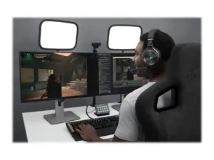 "CORSAIR Gaming Virtuoso RGB Wireless XT High-Fidelity Gaming Headset" žaidimų ausinės "Slate EU" versija