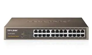 TP-Link TL-SF1024D, Fast Ethernet (10/100), Rack mounting