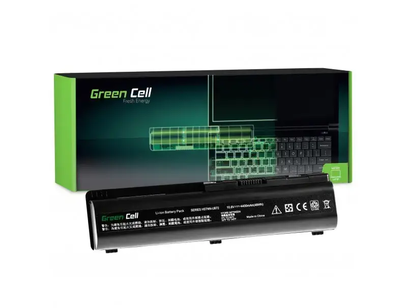 GREENCELL HP01 žaliasis akumuliatorius, skirtas HP Pavilion Compaq Presario DV4 DV5 DV6 CQ60 CQ70