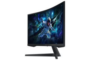 Samsung G55C, 68.6 cm (27"), 2560 x 1440 pixels, Quad HD, LED, 1 ms, Black