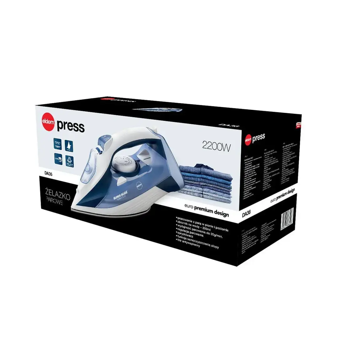 ELDOM DA36 PRESS STEAM IRON 2200 W