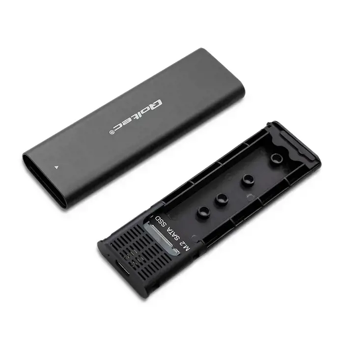 QOLTEC 50311 M.2 SATA SSD / NGFF / C tipo USB korpusas