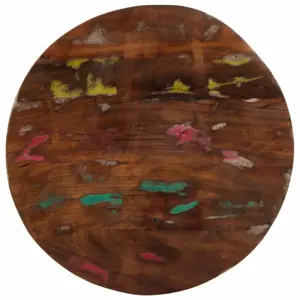 Stalviršis, 70x2,5cm, perdirbtos medienos masyvas, apskritas