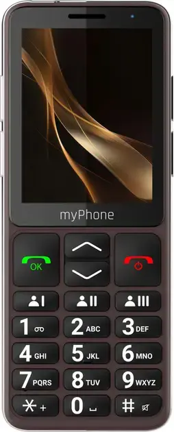 myPhone Bueno LTE Praline Collection | Brown | 2.8 " | IPS | 48 MB | 128 MB | Single SIM | MicroSD | 3G | Bluetooth | Main camera resolution 2 MP | 2000 mAh