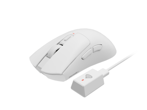 Genesis Gaming Mouse | Zircon 880 Pro 8k | Wireless | 2.4GHz, Bluetooth | White