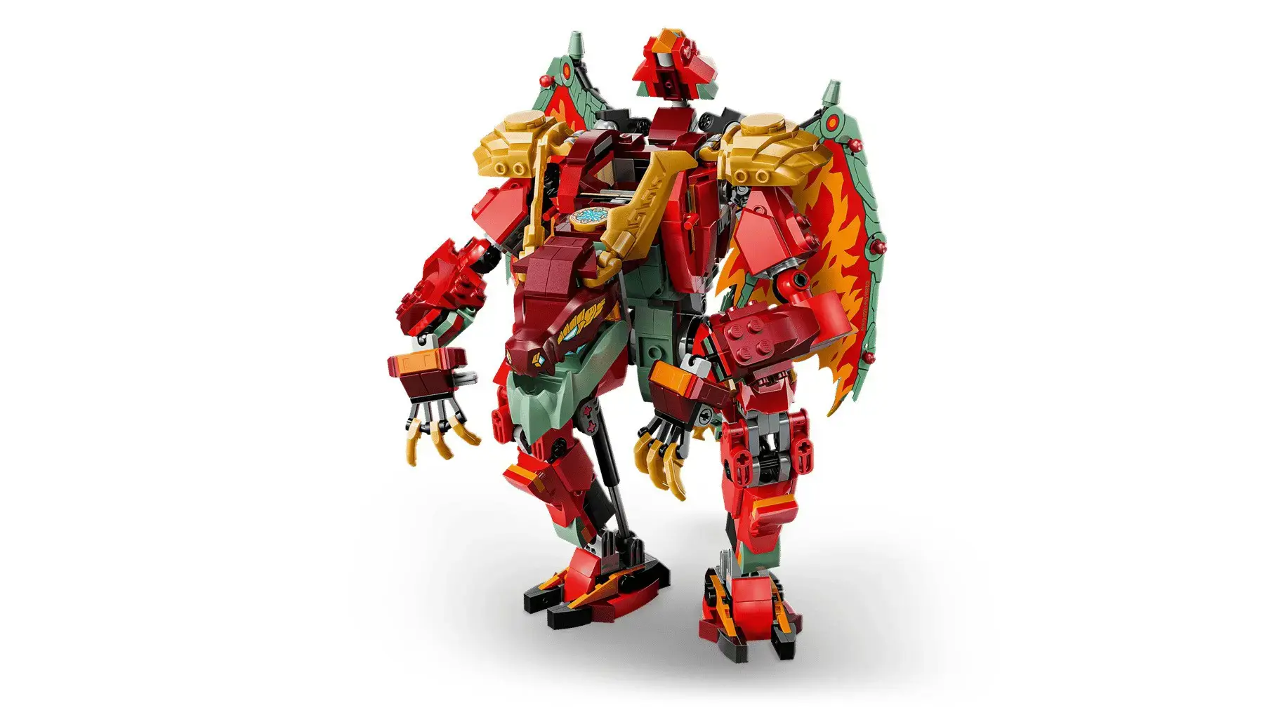 LEGO NINJAGO 71868 Wyldfyre's Transforming Dragon Mech