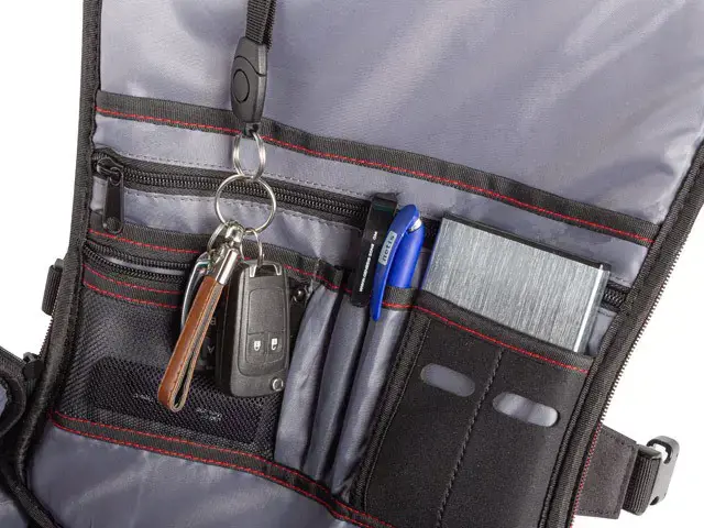 NATEC Genesis Genesis nešiojamojo kompiuterio kuprinė Pallad 550 juoda 15,6 colių/17,3 colių