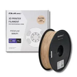 QOLTEC Professional 3D spausdinimo gija PLA PRO 1,75 mm 1 kg oda
