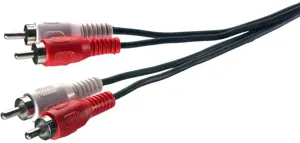 "Vivanco" kabelis Promostick 2xRCA - 2xRCA 5 m (19361)