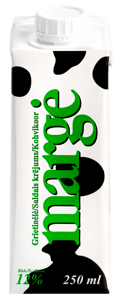 Grietinėlė Margė 12% 250ml