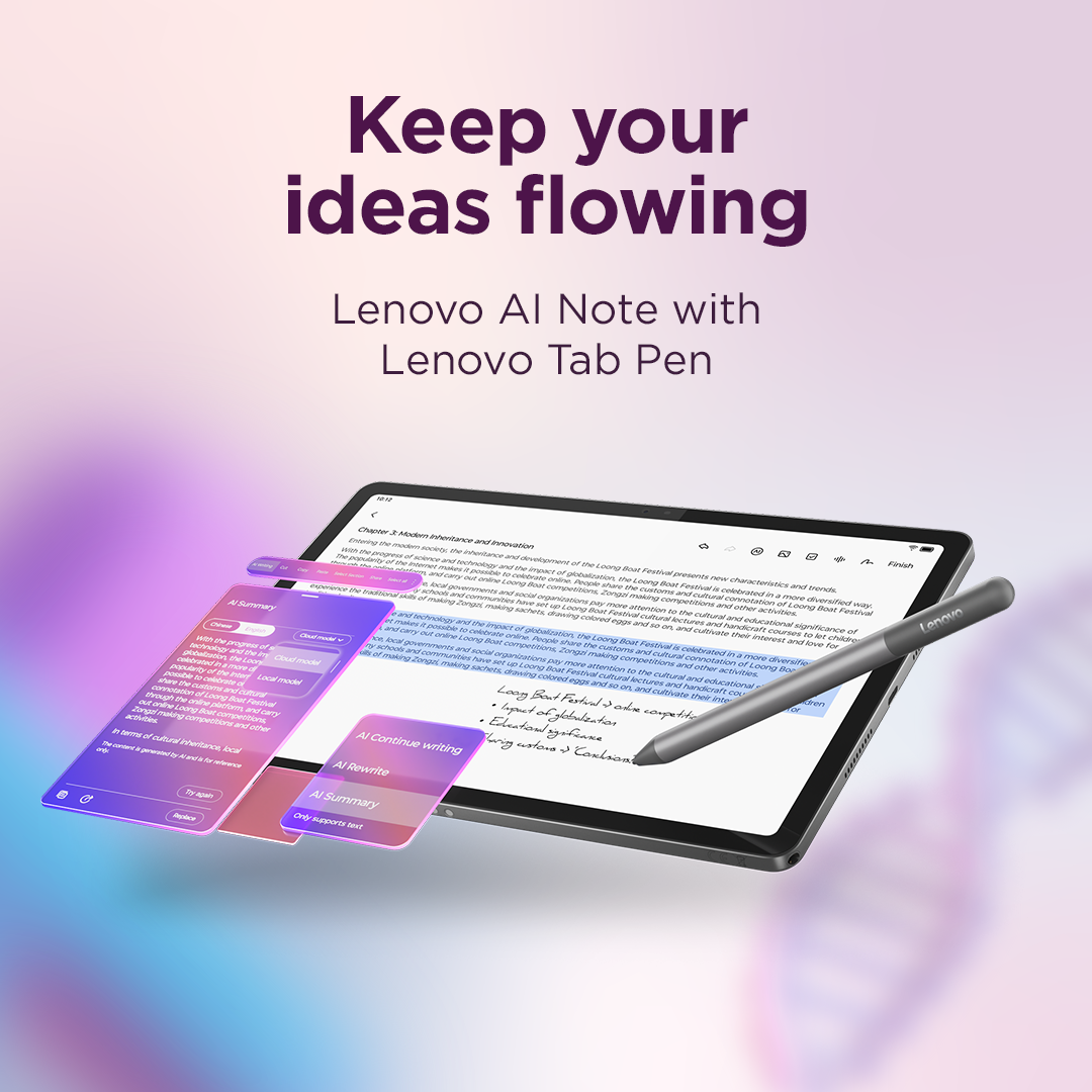 Lenovo Idea Tab 11 2.5K Mediatek Dimensity 6300/8GB/128GB/Android 15/Grey/LTE/2Y Warranty | Lenovo Tab (without power adapter) | Idea Tab TB336 | 11 " | Luna Grey | IPS | Soldered LPDDR4x pixels | MediaTek Dimensity 6300 | 8 GB | Soldered LPDDR4x | 128 GB | 4G | 5G | Wi-Fi | Front camera | 5 MP | Rear camera | 8 MP | Bluetooth | 5.2 | Android | 15 or Later | Warranty 24 month(s) | Lenovo Tab Pen w/o Batter