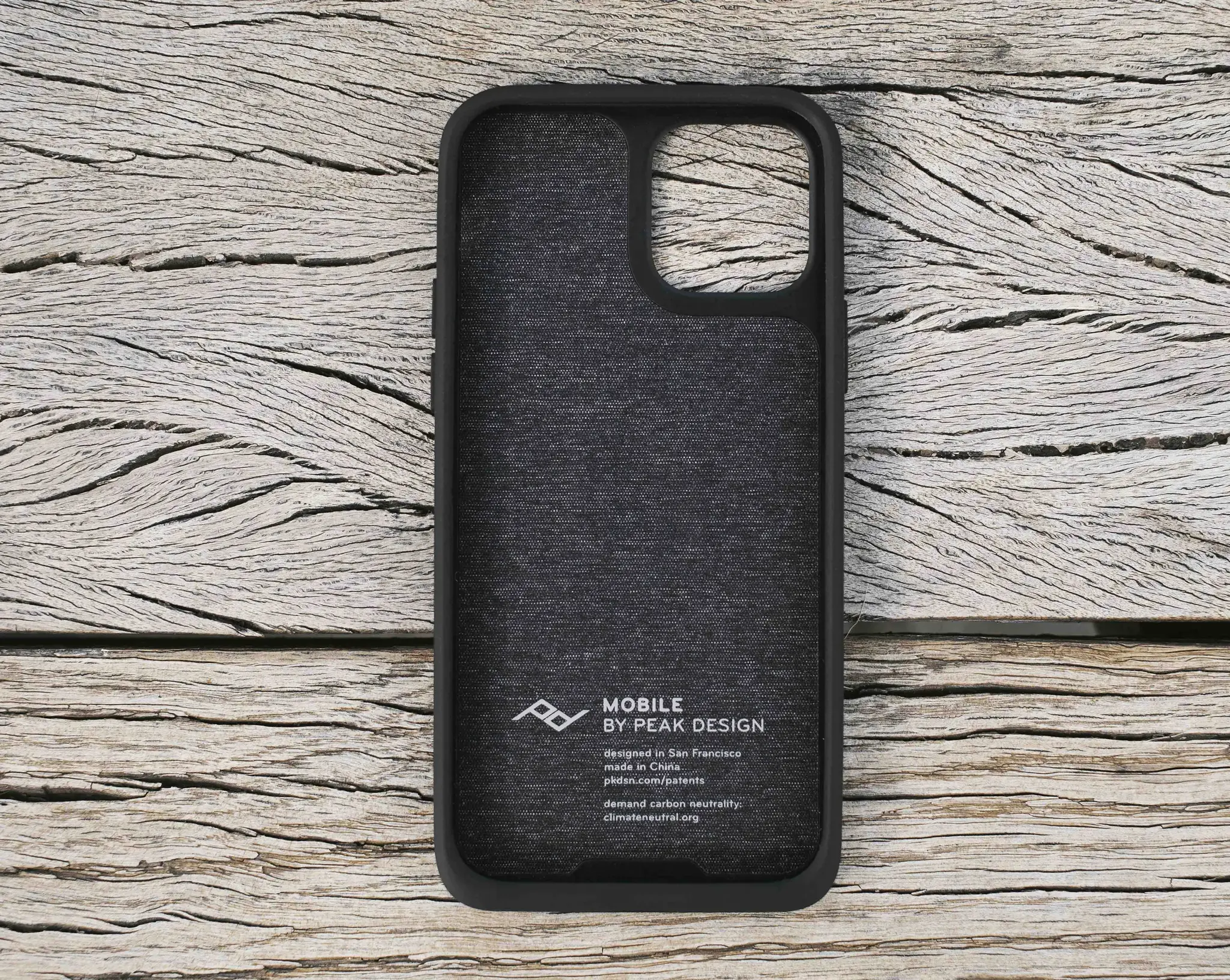 "Peak Design Mobile Everyday Fabric Case" dėklas "Apple iPhone 12 Pro Max