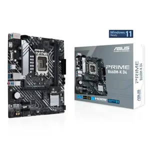 ASUS PRIME B660M-K D4, "Intel", LGA 1700, "Intel® Celeron®", "Intel® Core™ i3", "Intel® Core™ i3", "Intel® Core™ i5", "Intel® Core™ i7", "Intel® Core™ i9",..., LGA 1700, DDR4-SDRAM, 64 GB