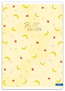 Sąsiuvinis(platus) PASTEL FRUITS A5 48lap. 80g lang.