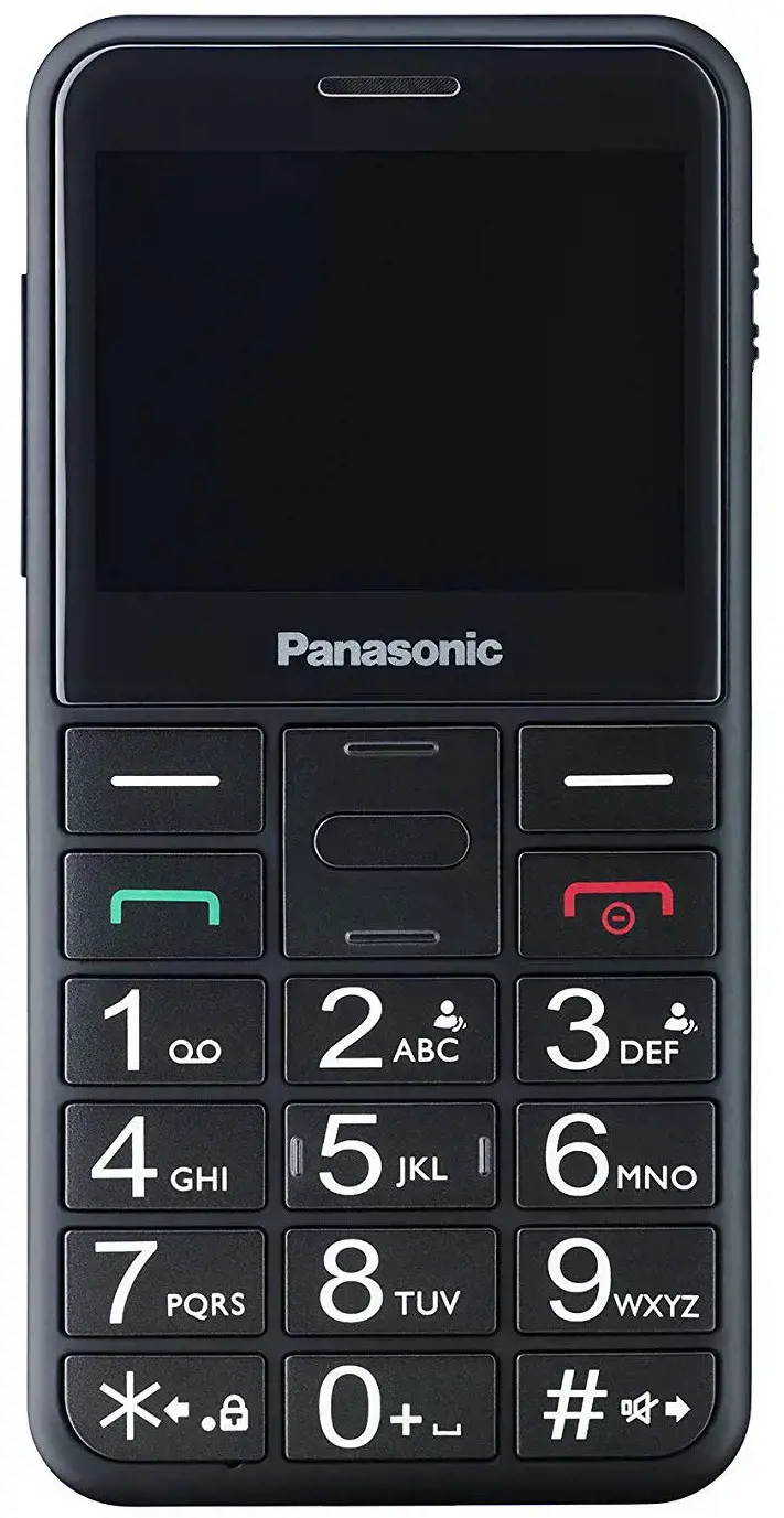 Mobilusis telefonas Panasonic KX-TU155EXBN, Juoda