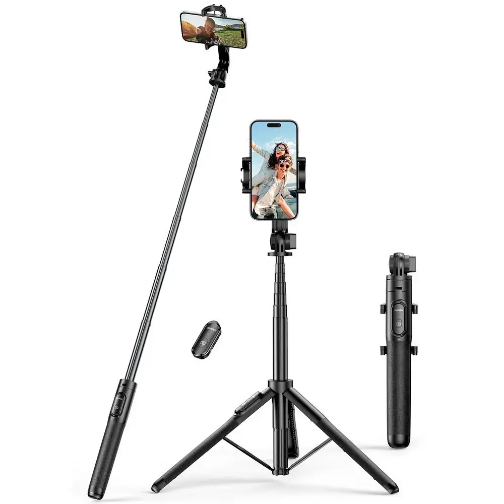 Selfie lazdos trikojis su "Bluetooth" nuotolinio valdymo pulteliu UGREEN 15062