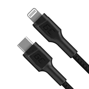 GREENCELL KABGC07 Kabelis GC Power Stream USB-C - Lightning 100 cm su Power Delivery