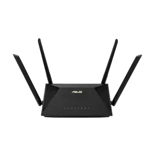 ASUS RT-AX53U, "Wi-Fi 6" (802.11ax), dviejų dažnių (2,4 GHz / 5 GHz), Ethernet LAN, 3G, juodas, stalinis maršrutizatorius