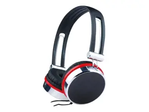 GEMBIRD MHP-903 Gembird stereo ausinės, juodos-sidabrinės-raudonos spalvos