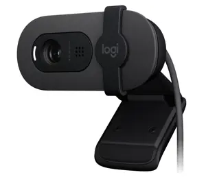 "Logitech Brio 100", 2 MP, 1920 x 1080 taškų, "Full HD", 30 kadrų per sekundę, 1280x720@30fps, 1920x1080@30fps, 720p, 1080p