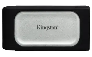Kingston Technology 2000G PORTABLE SSD XS2000, 2 TB, USB Type-C, 3.2 Gen 2 (3.1 Gen 2), 2000 MB/s, Black, Silver
