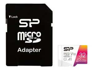 SILICON POWER atminties kortelė Elite Micro SDHC 32GB UHS-I A1 V10