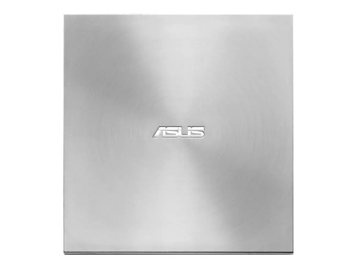 ASUS SDRW-08U7M-U, sidabrinis, dėklas, vertikalus/horizontalus, stalinis/nešiojamasis kompiuteris, DVD±RW, USB 2.0