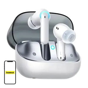Ausinės TWS Baseus AeQur G10 (baltos spalvos)