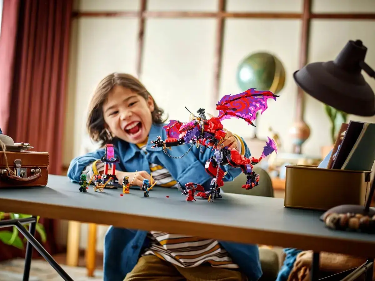 LEGO NINJAGO 71832 Thunderfang Dragon of Chaos