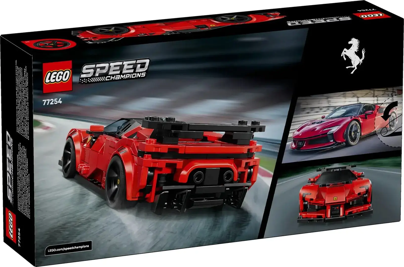 LEGO SPEED CHAMPIONS 77254 Ferrari SF90 XX Stradale Sports Car