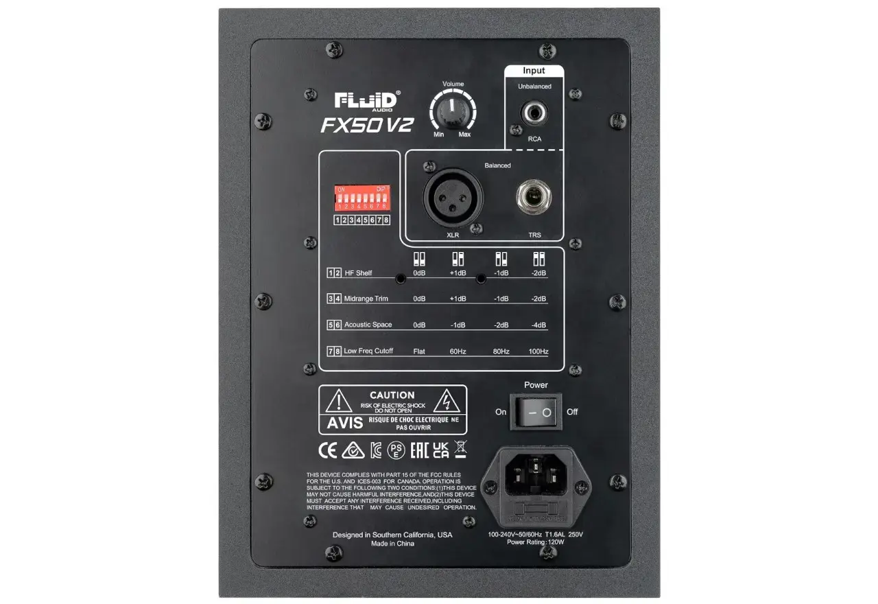 Fluid Audio FX50 V2 - active studio monitor