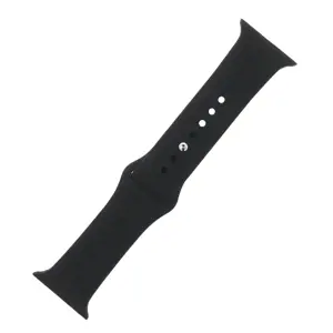Silicone band S / M for Apple Watch 42 / 44 / 45mm black