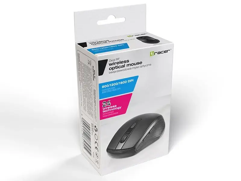 TRACER Deal Juoda RF nano pelė belaidė