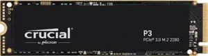 SSD diskas CRUCIAL P3 4 TB, M.2