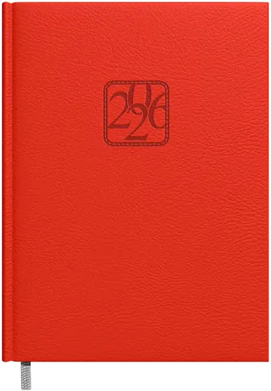 Kalendorius KANCLERIS Day 2026, PU, raudona