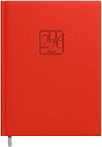 Kalendorius KANCLERIS Day 2026, PU, raudona