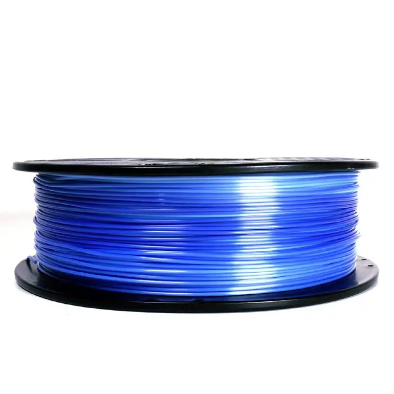 GEMBIRD 3DP-PLA-SK-01-ICE PLA šilko gija Ice Ice blue + tamsiai mėlyna 1,75 mm 1 kg