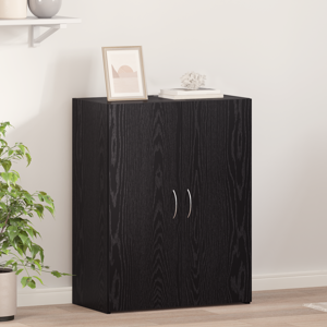 biuro spinta Juodas ąžuolas 60x32x77.5 cm Inžinerinė mediena