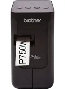 Brother PT-P750W, HSE/TZe, 180 x 180 DPI, 30 mm/s, laidinis ir belaidis, integruotas akumuliatorius, ličio jonų (Li-Ion)