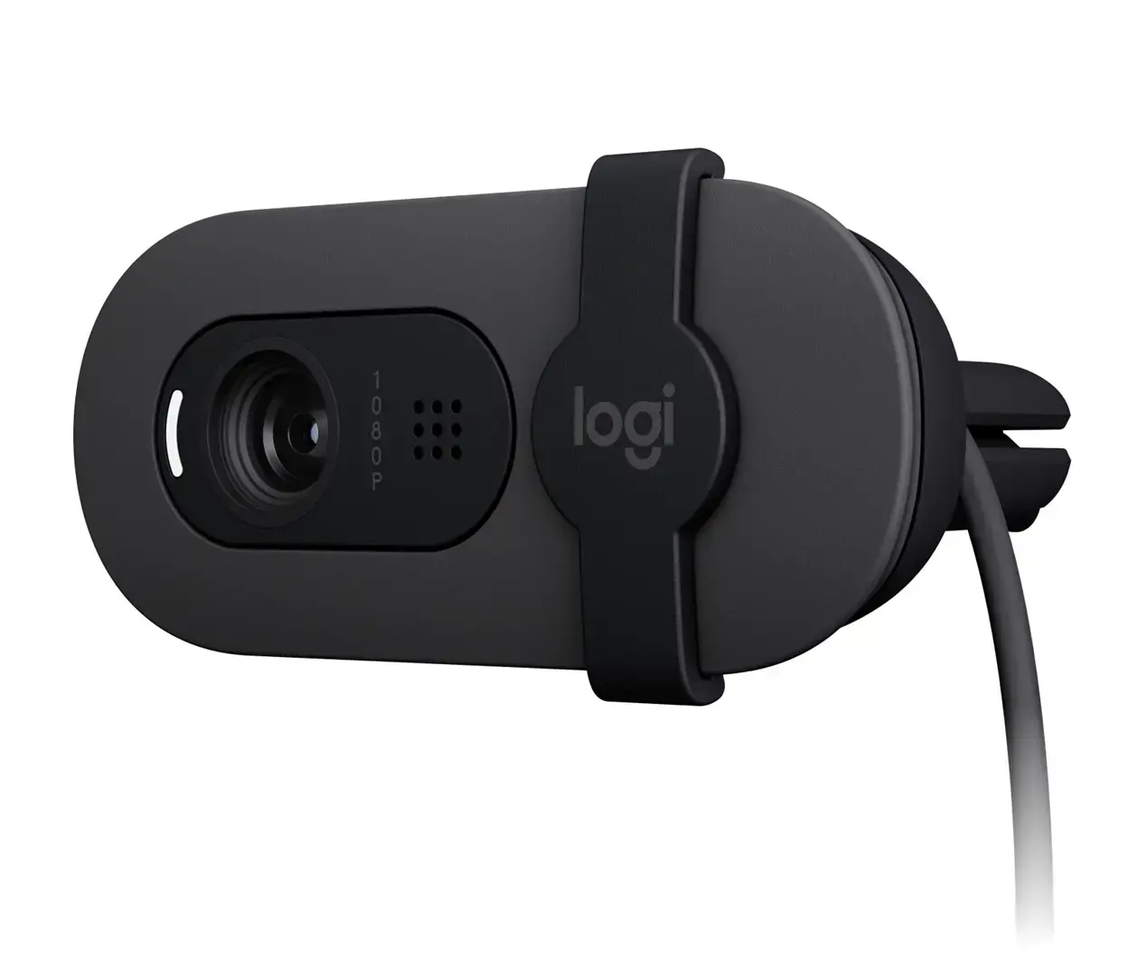 "Logitech Brio 100", 2 MP, 1920 x 1080 taškų, "Full HD", 30 kadrų per sekundę, 1280x720@30fps, 1920x1080@30fps, 720p, 1080p