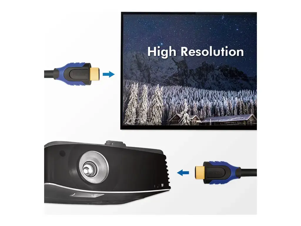 LOGILINK CH0067 LOGILINK - kabelis 4K HDMI High Speed su Ethernet, 4K2K/60Hz, 15 m