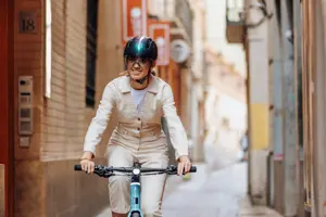 HJC CALIDO PLUS White, Grey Cycling Helmet, PEARL WHITE GREY, Size L