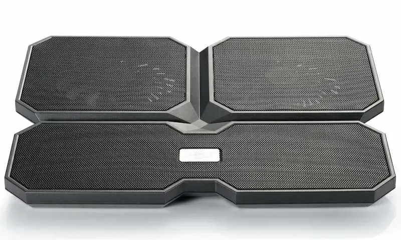 "deepcool Multicore x6" nešiojamojo kompiuterio aušintuvas iki 15,6" .900g g, 380X295X24mm mm, juodas