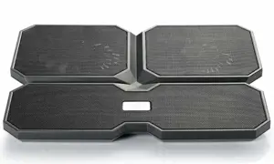 "deepcool Multicore x6" nešiojamojo kompiuterio aušintuvas iki 15,6" .900g g, 380X295X24mm mm, juodas