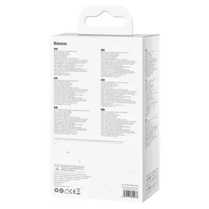 "Baseus GaN3 Pro" sieninis įkroviklis / maitinimo juosta 2xUSB + 2xUSB-C + AC, 100 W (juoda)