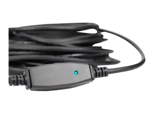 DIGITUS ilginamasis kabelis USB 3.0 SuperSpeed USB A/A M/F tipo aktyvus juodas 15 m