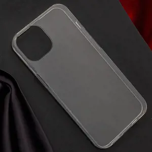 Plonas 1 mm dėklas iPhone 15 Pro Max 6,7" permatomas