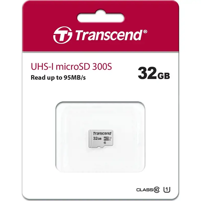 TRANSCEND 32GB UHS-I U1 microSD